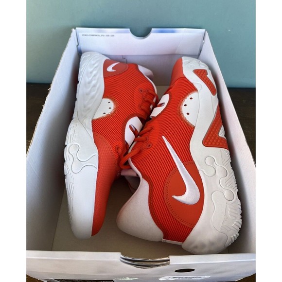 Nike PG 6 TB Promo Orange/White Basketball Shoes Men’s Size 14 DX6654-802 NO LID - Picture 11 of 12